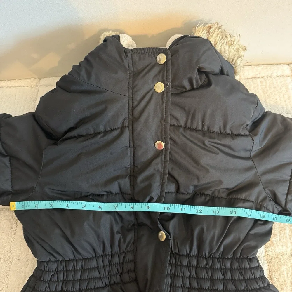 Old Navy Girls Winter Quilted Hooded Puffer Coat Size XL 14 Normcore Activewear